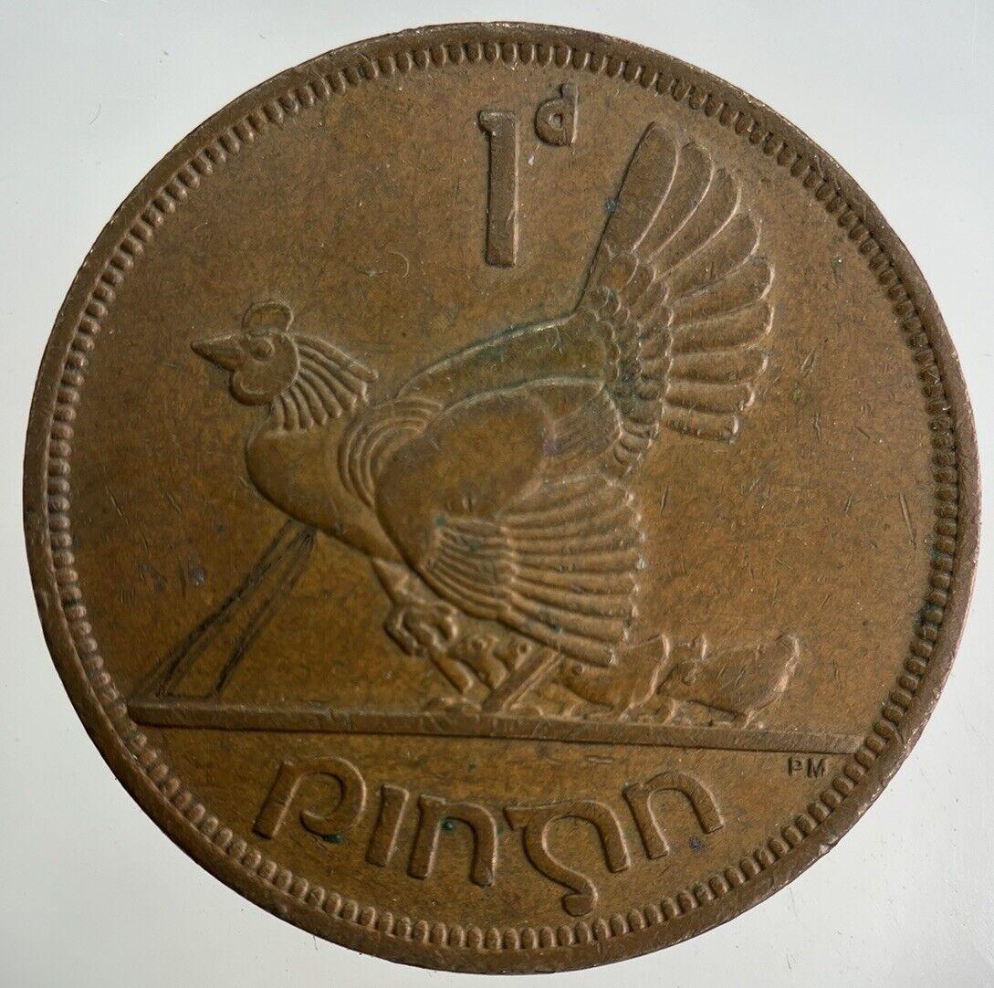 1965 Irish One Penny Coin | Fine Collectable Grade