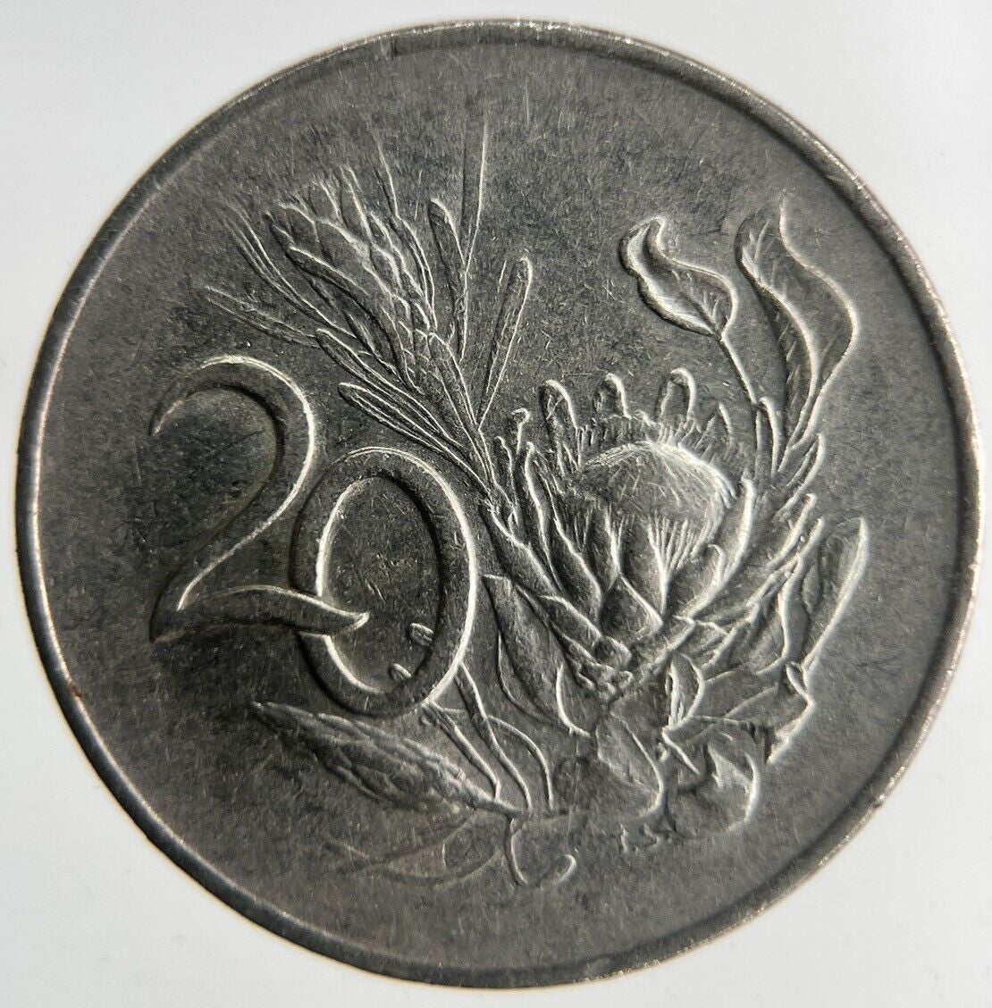 1965 South Africa 20 Cents Coin | Fine Collectable Grade