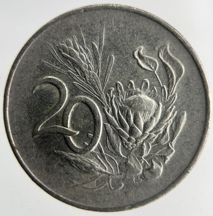 1965 South Africa 20 Cents Coin | Fine Collectable Grade