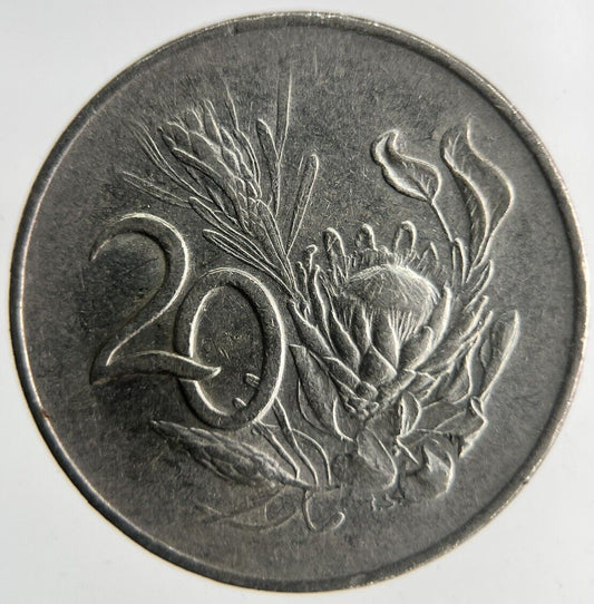 1965 South Africa 20 Cents Coin | Fine Collectable Grade