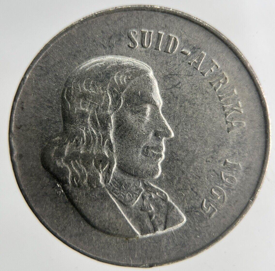 1965 South Africa 20 Cents Coin | Fine Collectable Grade