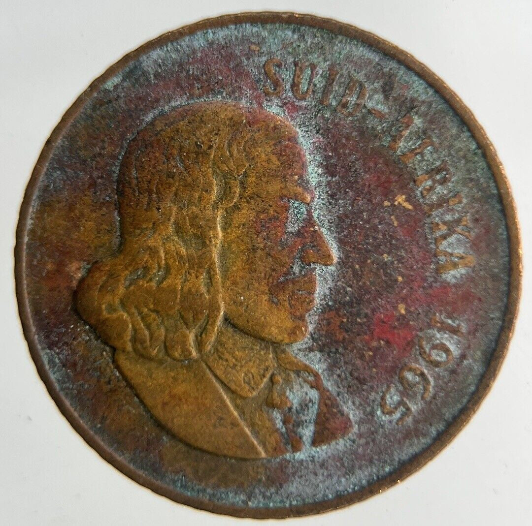 1965 South Africa 2 Cents Coin | Collectable Grade