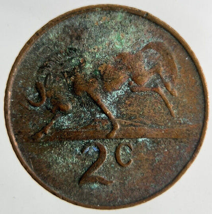 1965 South Africa 2 Cents Coin | Collectable Grade