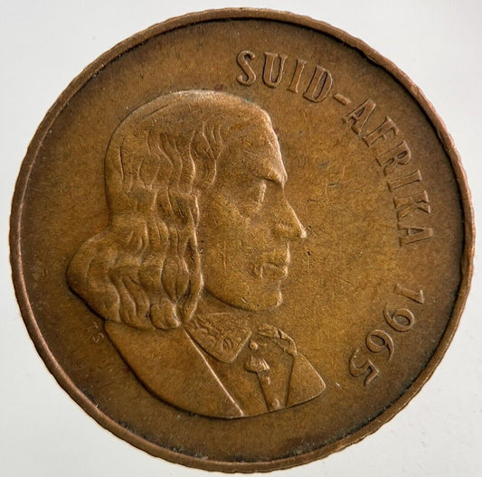 1965 South Africa 2 Cents Coin | Fine Collectable Grade