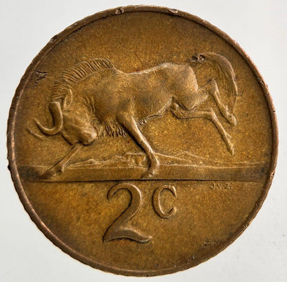 1965 South Africa 2 Cents Coin | Fine Collectable Grade