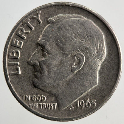 1965 US USA Roosevelt Dime Coin | Collectable Grade
