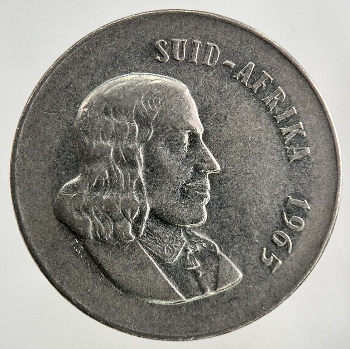 1965 South Africa 20 Cent Coin | Fine Collectable Grade