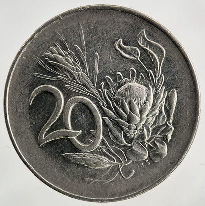 1965 South Africa 20 Cent Coin | Fine Collectable Grade