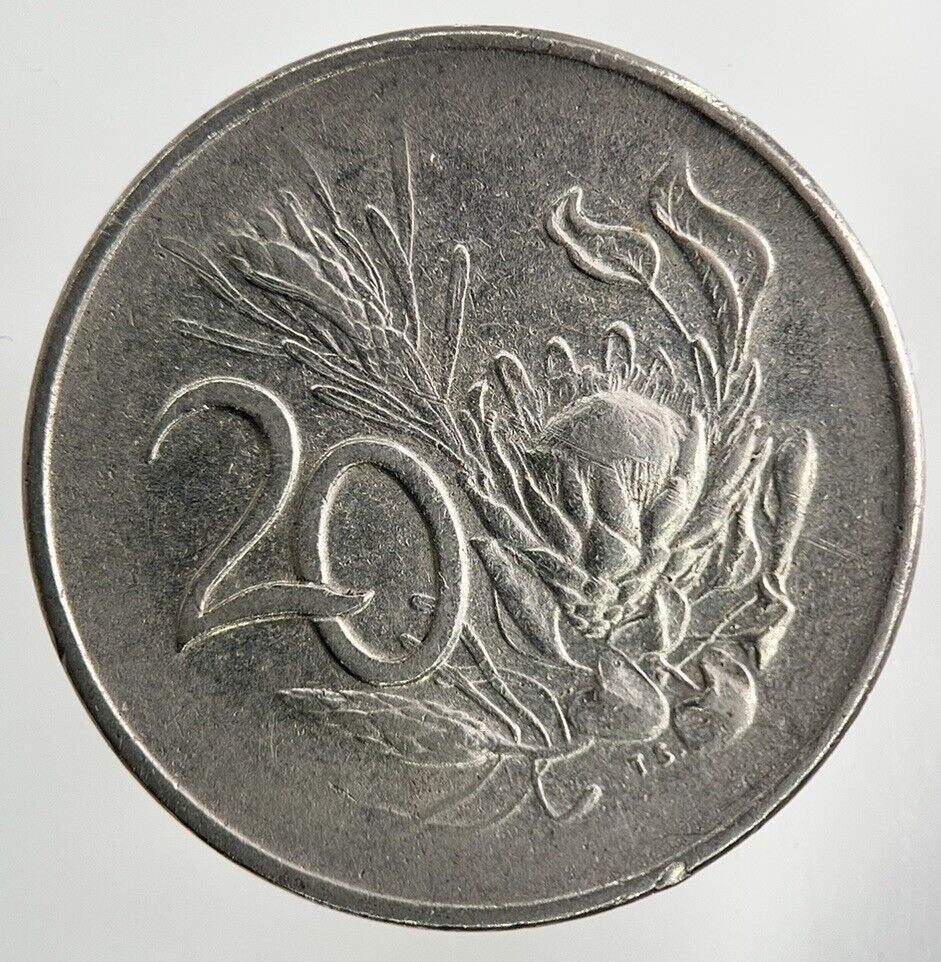 1965 South Africa 20 Cent Coin | Fine Collectable Grade