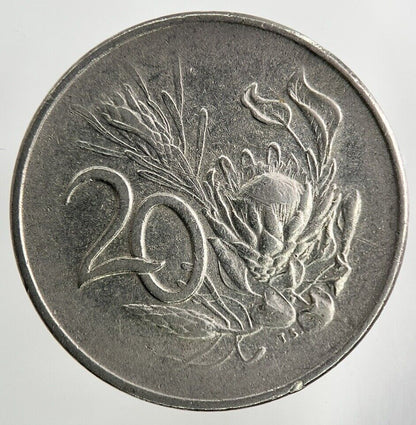 1965 South Africa 20 Cent Coin | Fine Collectable Grade