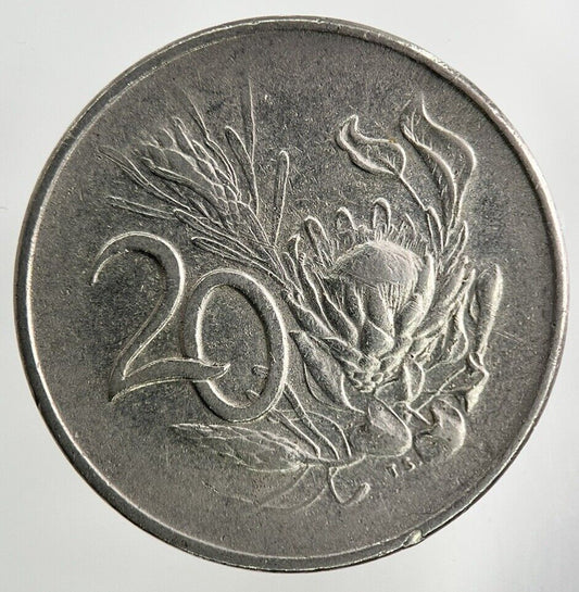 1965 South Africa 20 Cent Coin | Fine Collectable Grade