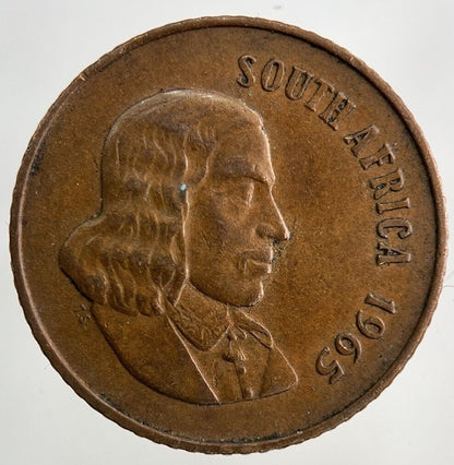 1965 South Africa 2 Cent Coin | Fine Collectable Grade