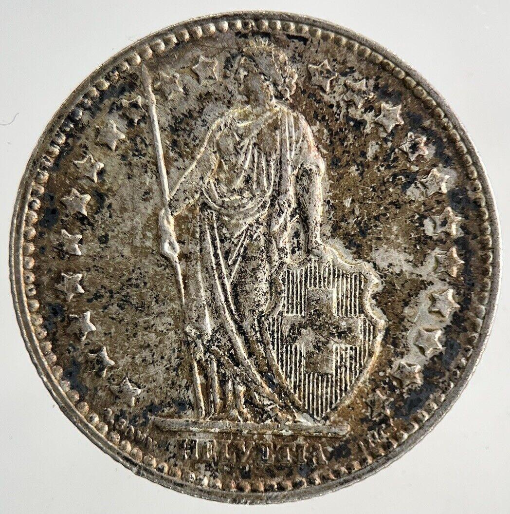 1965 Switzerland Swiss 1 Franc Silver Coin | Very High Grade