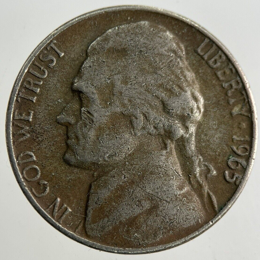 1965 US USA Jefferson Nickel Coin | Collectable Grade