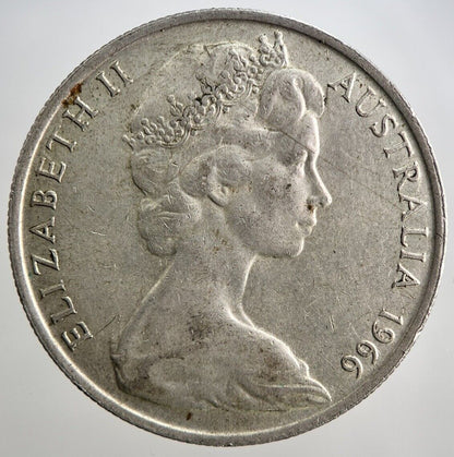 1966 Australia 50 Cents Silver Coin | Very High Grade | a1395