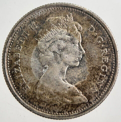 1966 Canada 25 Cents Silver Coin | Fine Collectable Grade | a7629