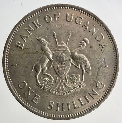 1966 Africa Uganda One Shilling Coin | Very High Grade