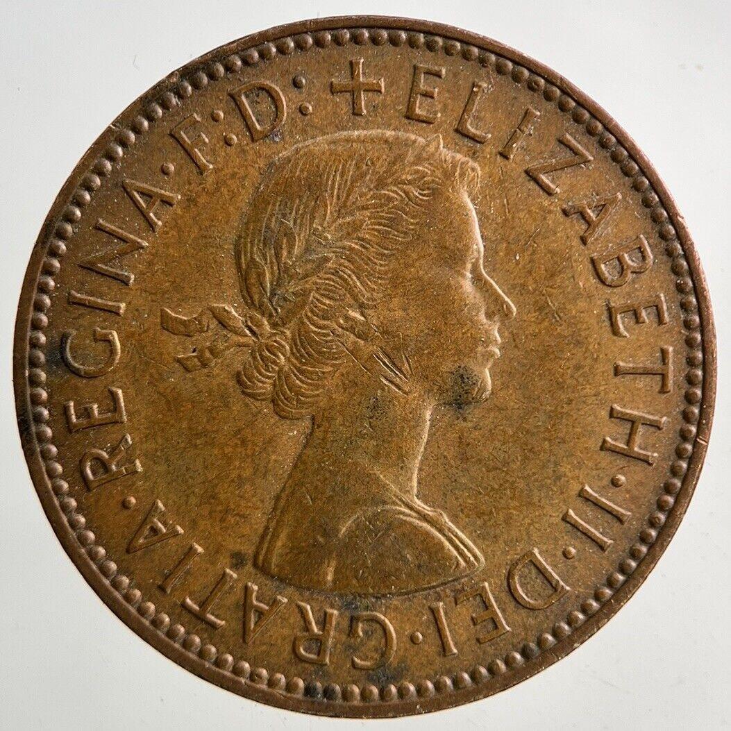 1966 Elizabeth II 2nd Half-Penny Coin | Very High Grade