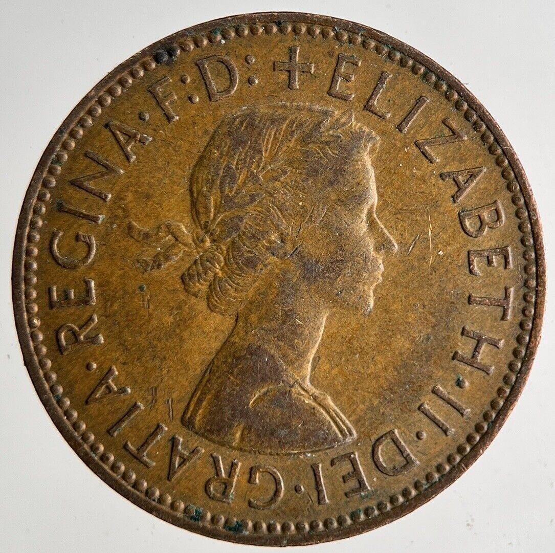 1966 Elizabeth II 2nd Half-Penny Coin | Fine Collectable Grade