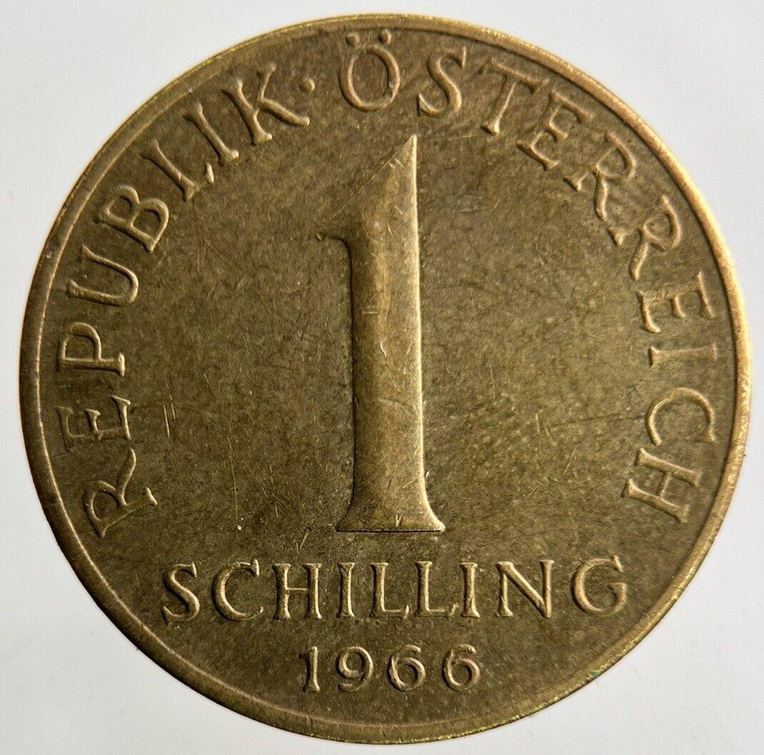 1966 Austria 1 Schilling Coin | Fine Collectable Grade