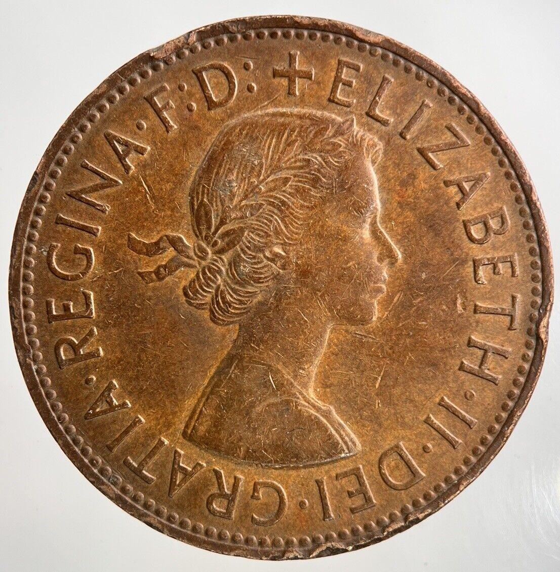 1966 Elizabeth II 2nd One Penny Coin | Fine Collectable Grade