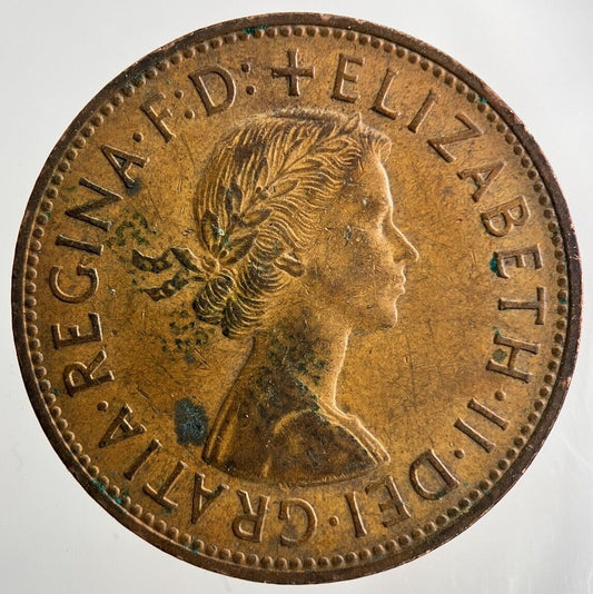 1966 Elizabeth II 2nd One Penny Coin | Fine Collectable Grade