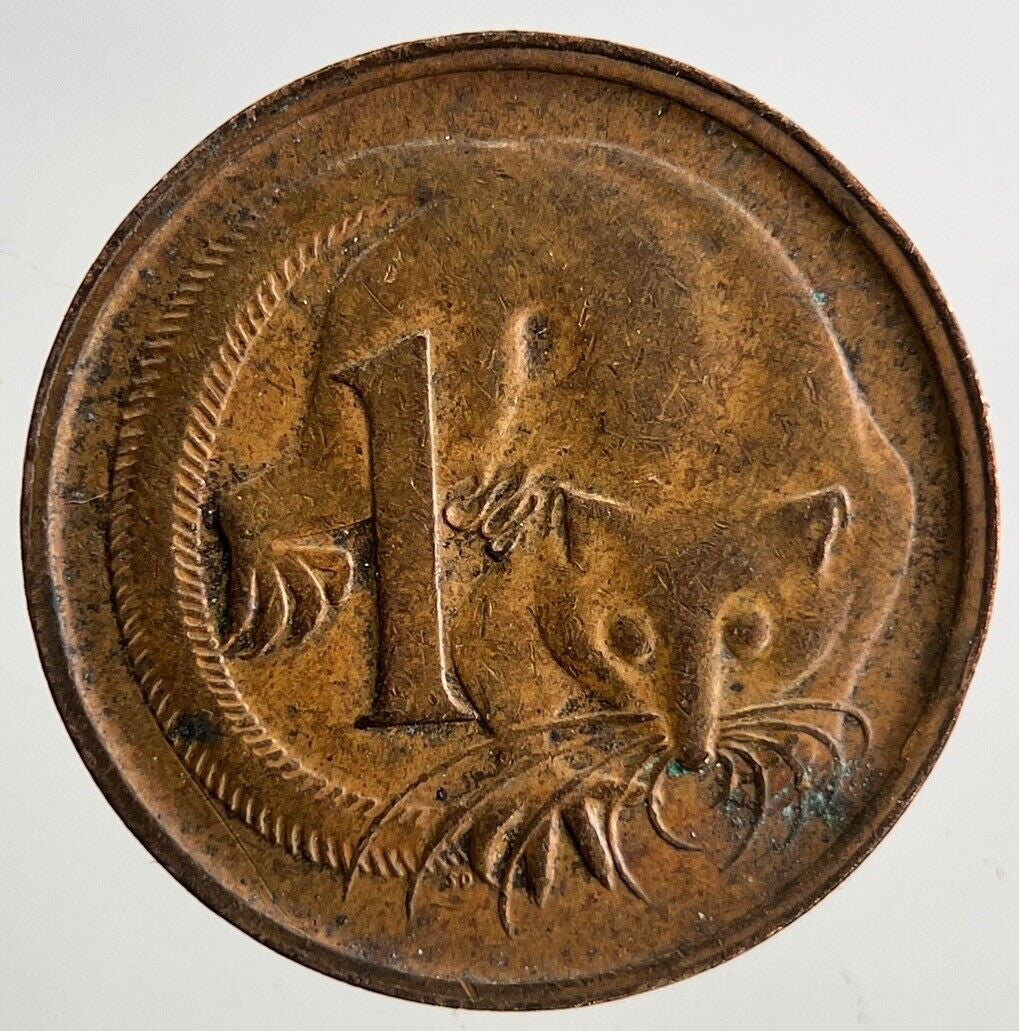 1966 Australia 1 Cent Coin | Fine Collectable Grade