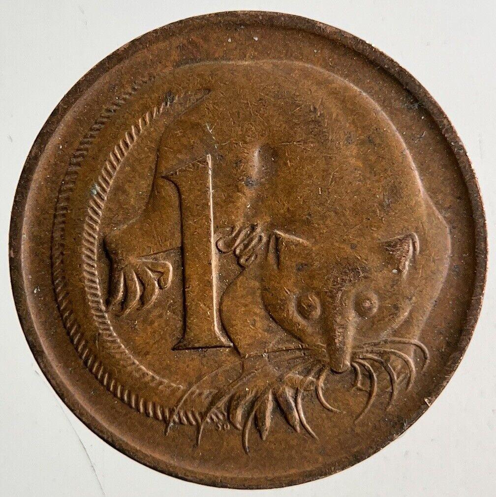 1966 Australia 1 Cent Coin | Fine Collectable Grade