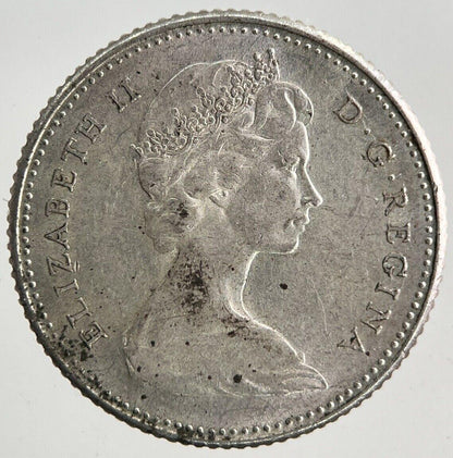 1966 Canada 10 Cents Silver Coin | Fine Collectable Grade