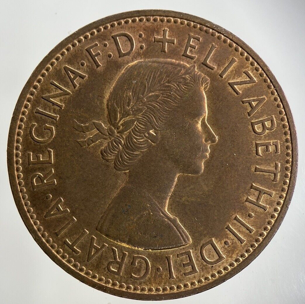 1966 Elizabeth II 2nd One Penny Coin | Fine Collectable Grade