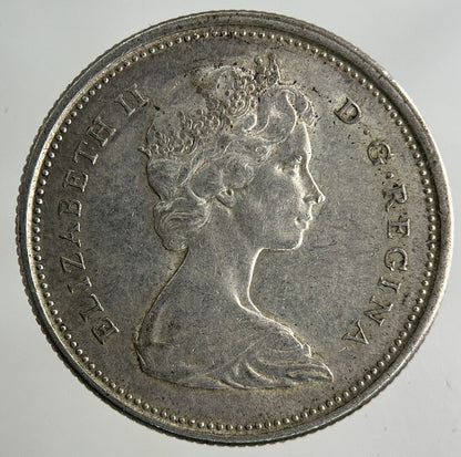 1966 Canada 25 Cents Silver Coin | Fine Collectable Grade