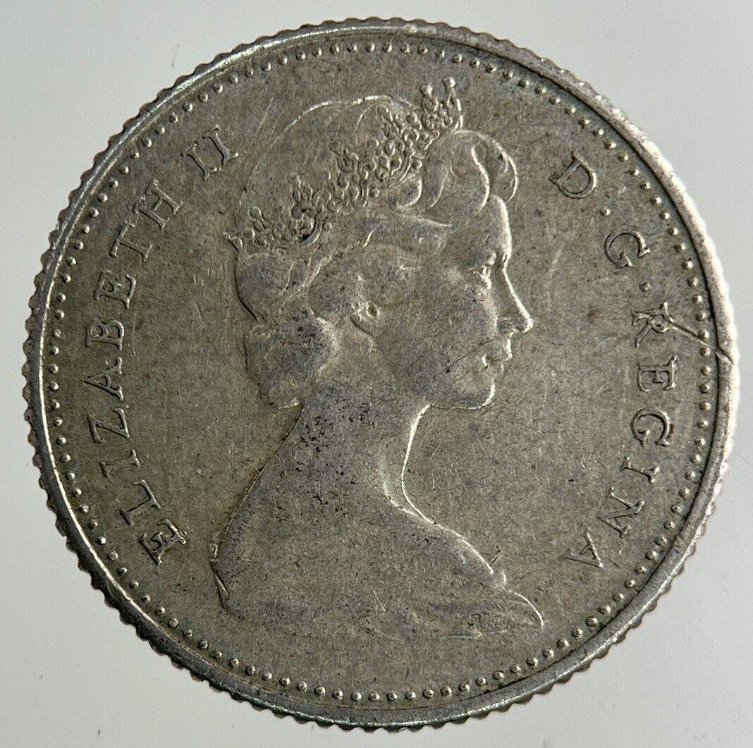 1966 Canada 10 Cents Silver Coin | Fine Collectable Grade