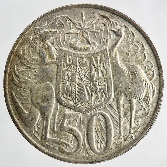 1966 Australia Silver 50 Cents Coin | Fine Collectable Grade