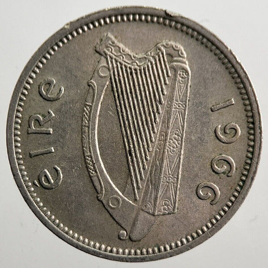 1966 Irish Rabbit Threepence Coin | Very High Grade | a7410