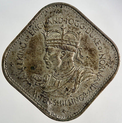1966 Guernsey 10 Shillings Coin | Very High Grade | a6254
