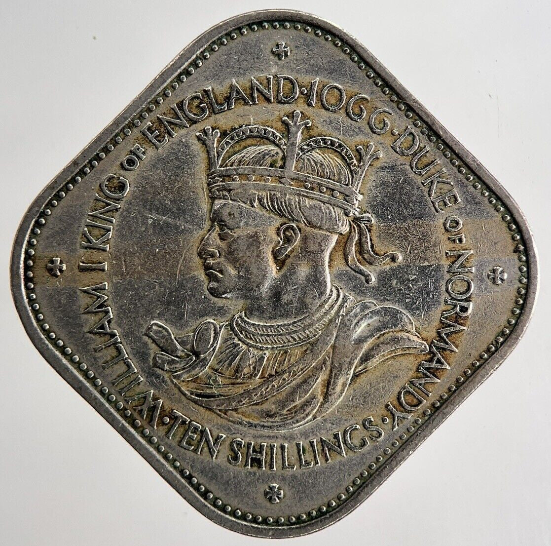 1966 Guernsey 10 Shillings Coin | Very High Grade | a6700