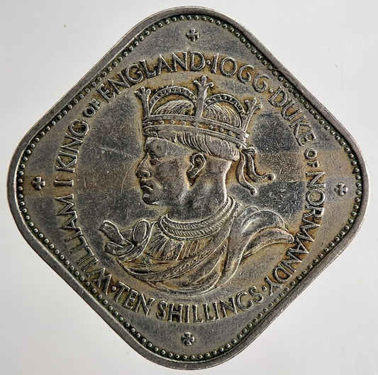 1966 Guernsey 10 Shillings Coin | Very High Grade | a6700