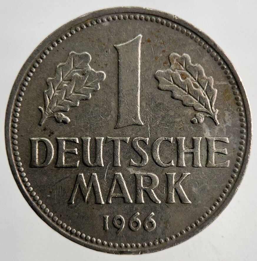1966 Germany 1 Mark Coin | Fine Collectable Grade