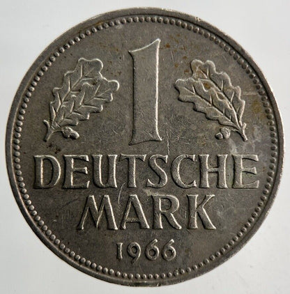 1966 Germany 1 Mark Coin | Fine Collectable Grade