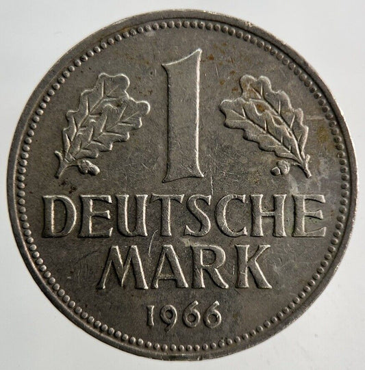 1966 Germany 1 Mark Coin | Fine Collectable Grade