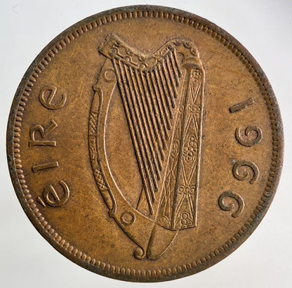 1966 Irish One Penny Coin | Very High Grade