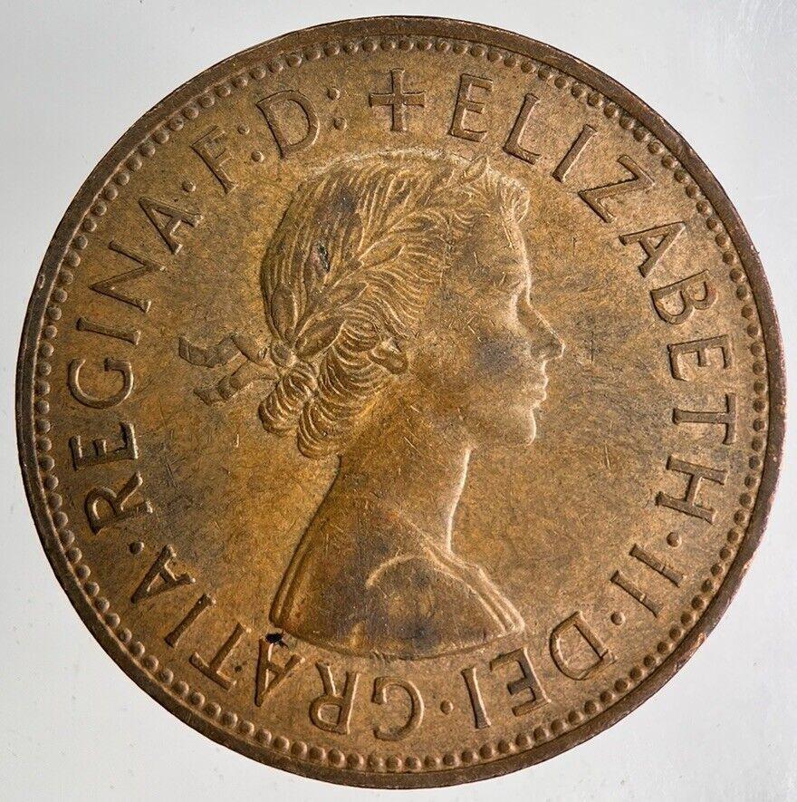 1966 Elizabeth II One Penny Coin | Very High Grade