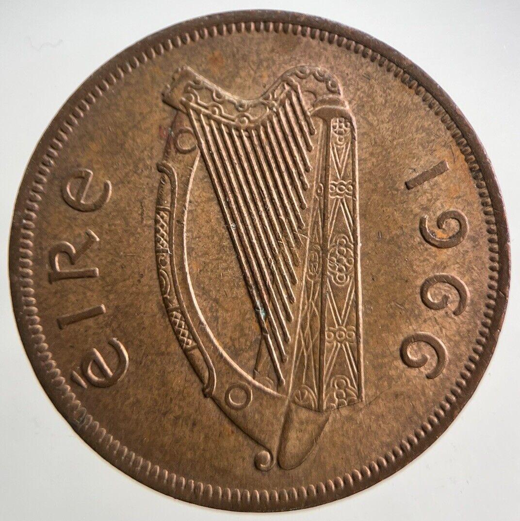 1966 Irish Penny Coin | Very High Grade | a4712