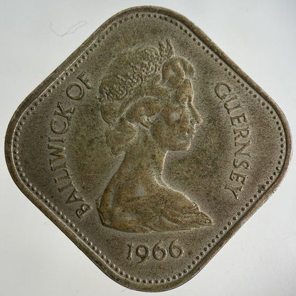 1966 Guernsey 10 Shillings Coin | Fine Collectable Grade