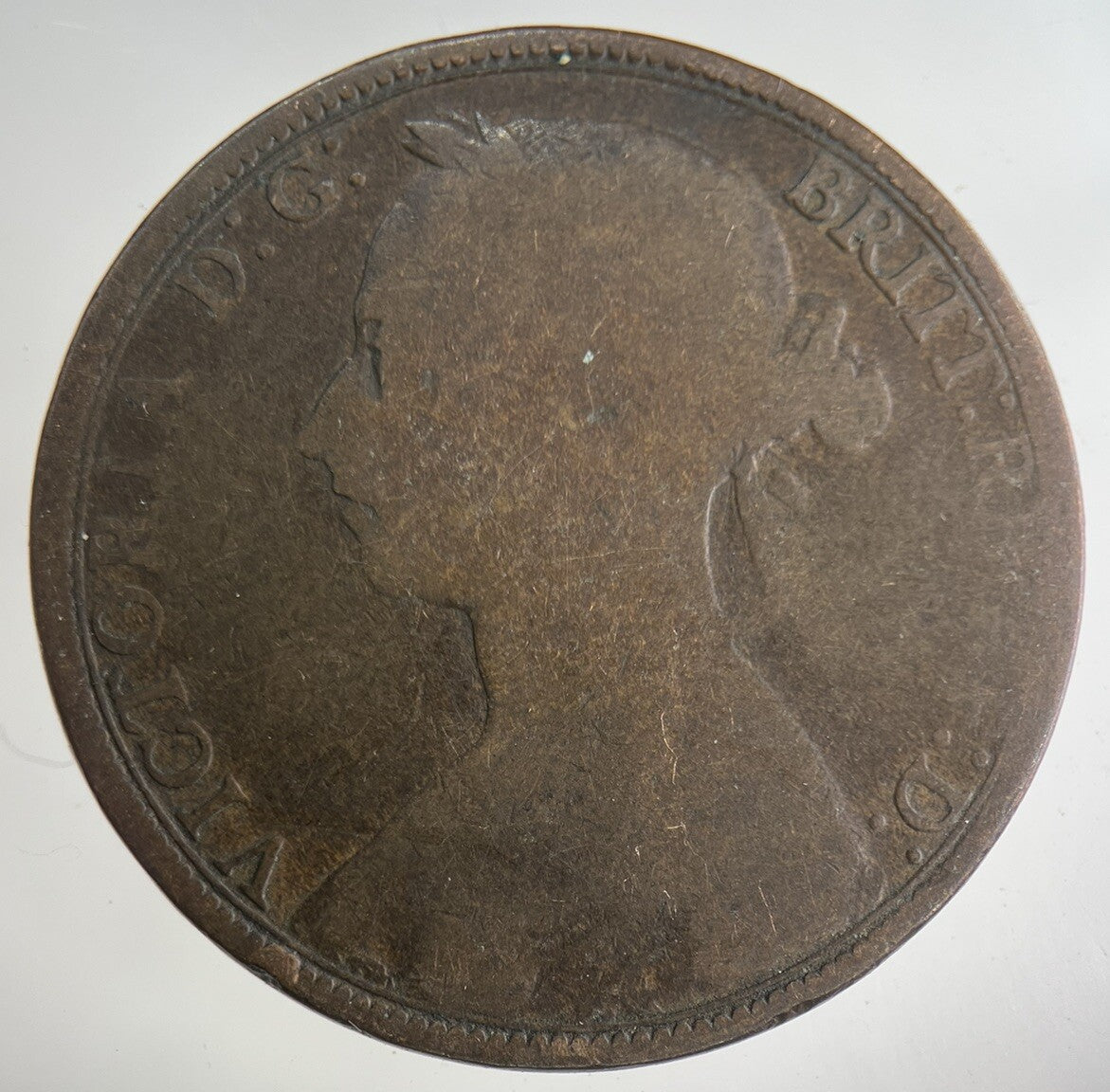 1891 Victoria One Penny Coin | Collectable Grade