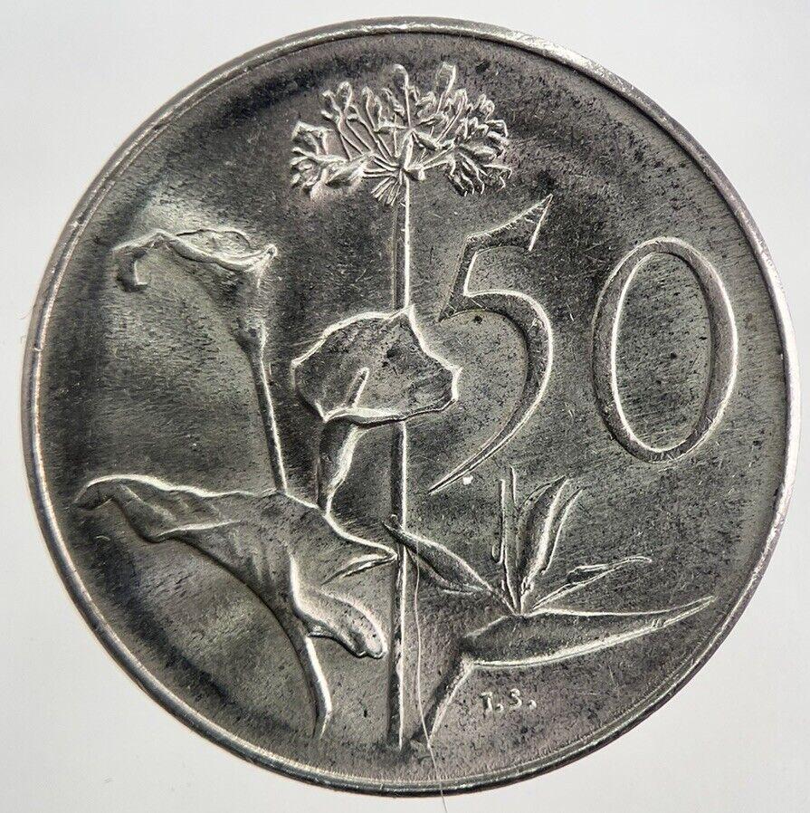 1966 South Africa 50 Cents Coin | Very High Grade