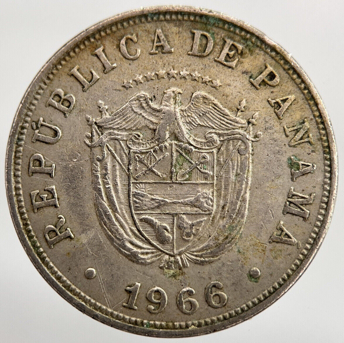1966 Panama 5 Centesimos Coin | Fine Collectable Grade | a1584