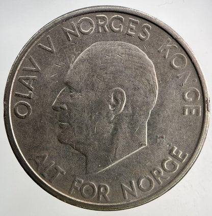 1966 Norway 5 Kroner Coin | Fine Collectable Grade