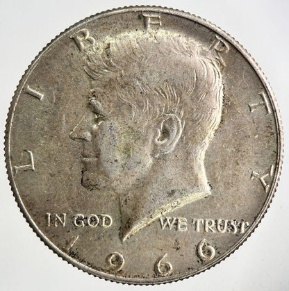 1966 US USA Kennedy Half Dollar Silver Coin | Very High Grade