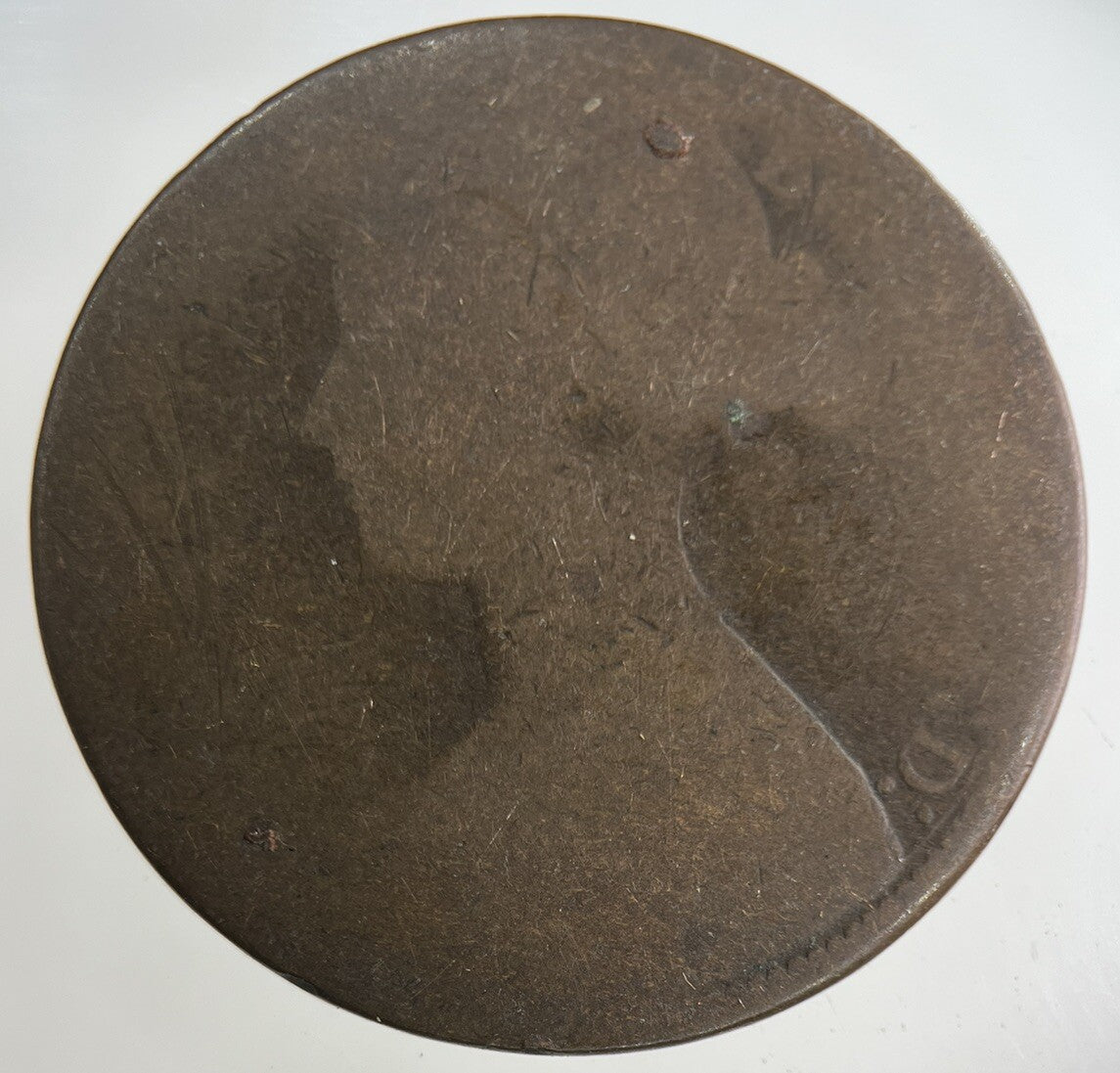 1872 Victoria One Penny Coin | Collectable Grade